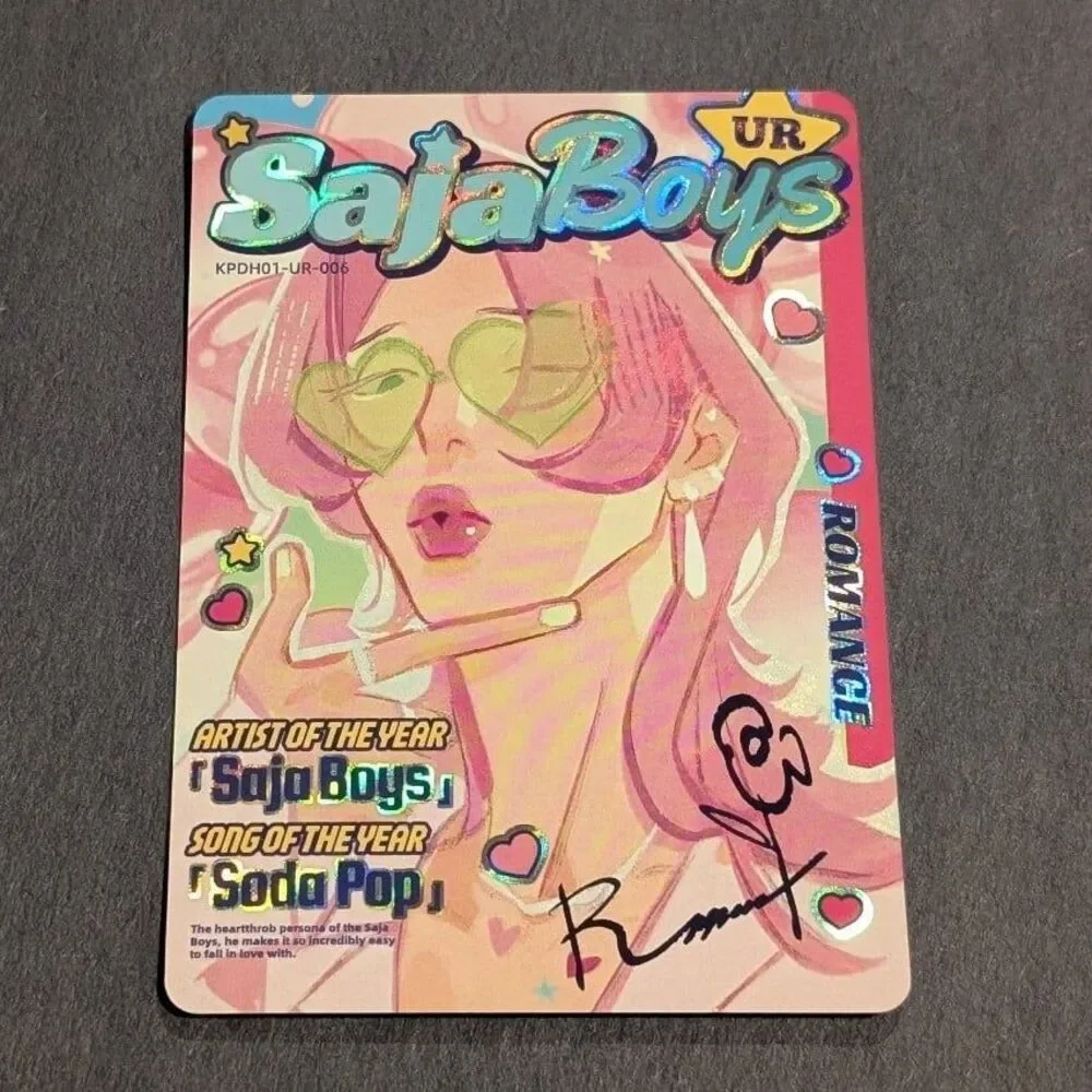 Kayou K-Pop Demon Hunters Saja Boys Romance Soda Pop UR Card KPDH01-UR-006